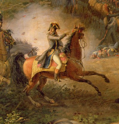 The Battle of Marengo, (detail) by Louis Lejeune